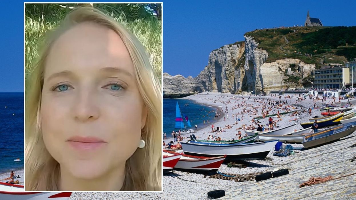 Kristin and stock image of Ericeira