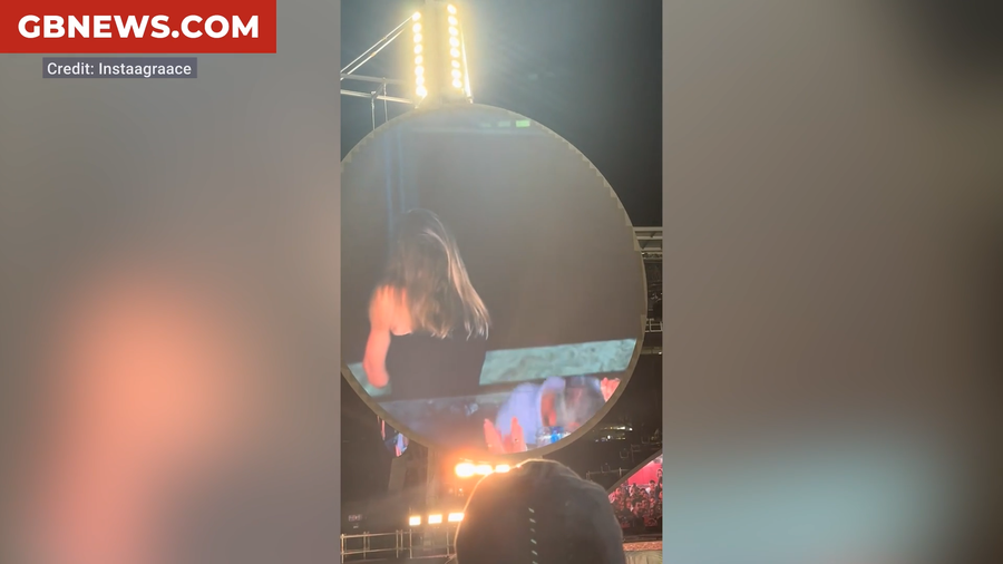 Kristin Cabot and Andy Byron