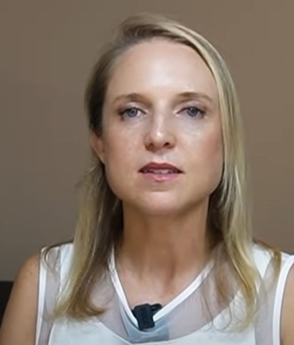 Kristin discussing healthcare in singapore