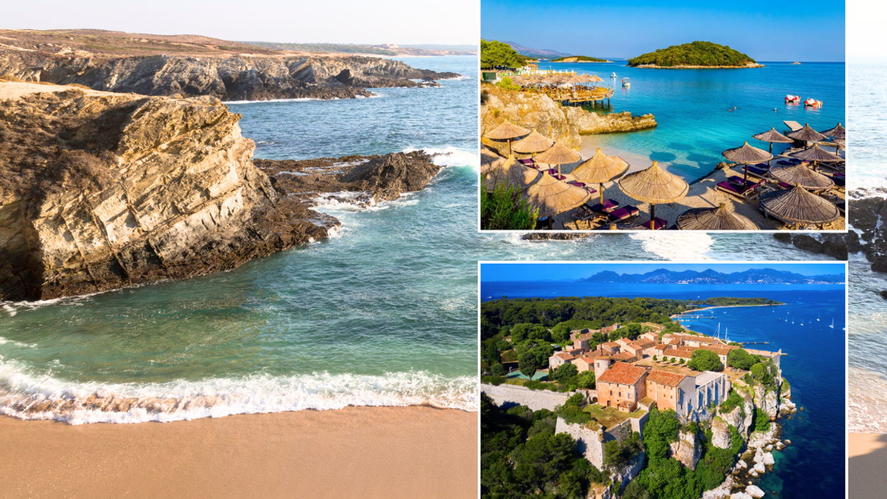 Ksamil beach, Albania / Comporta Portugal / Îles de Lérins, France