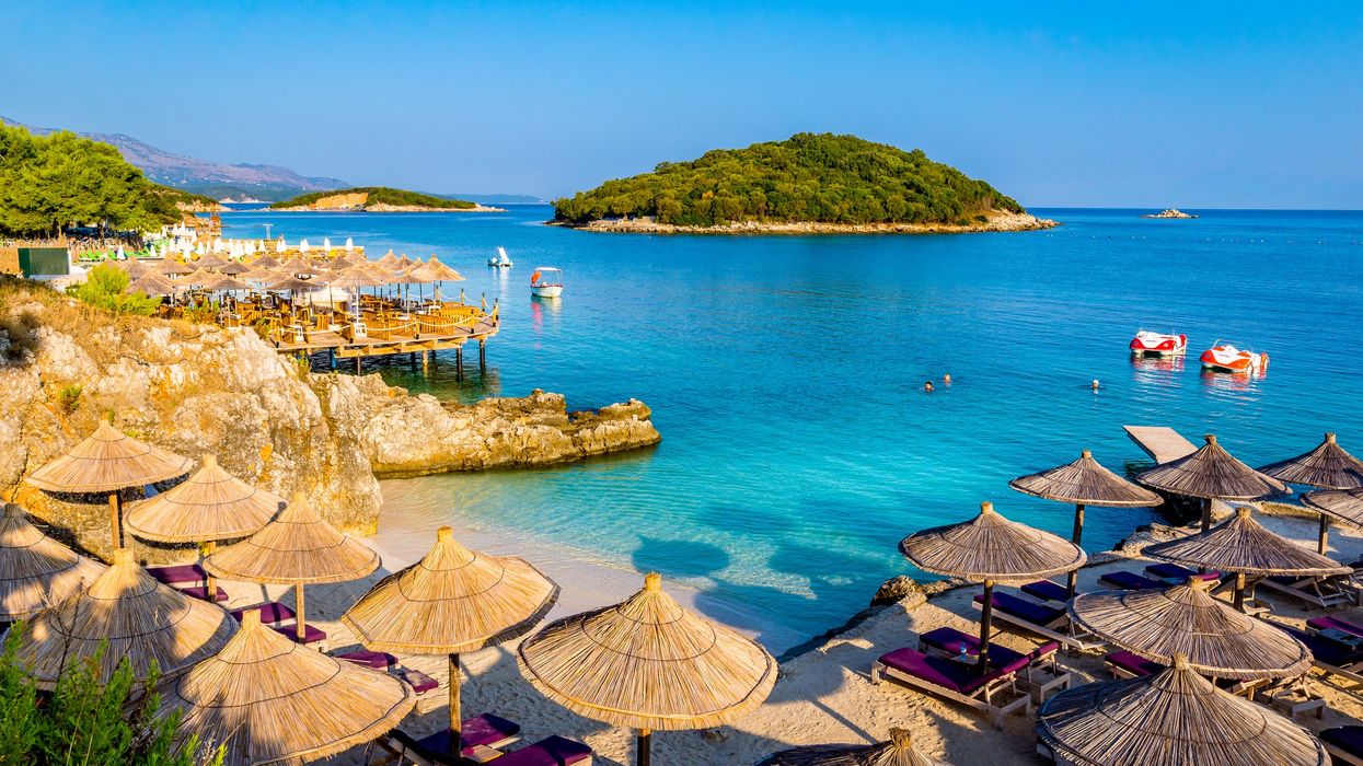Ksamil beach, Albania