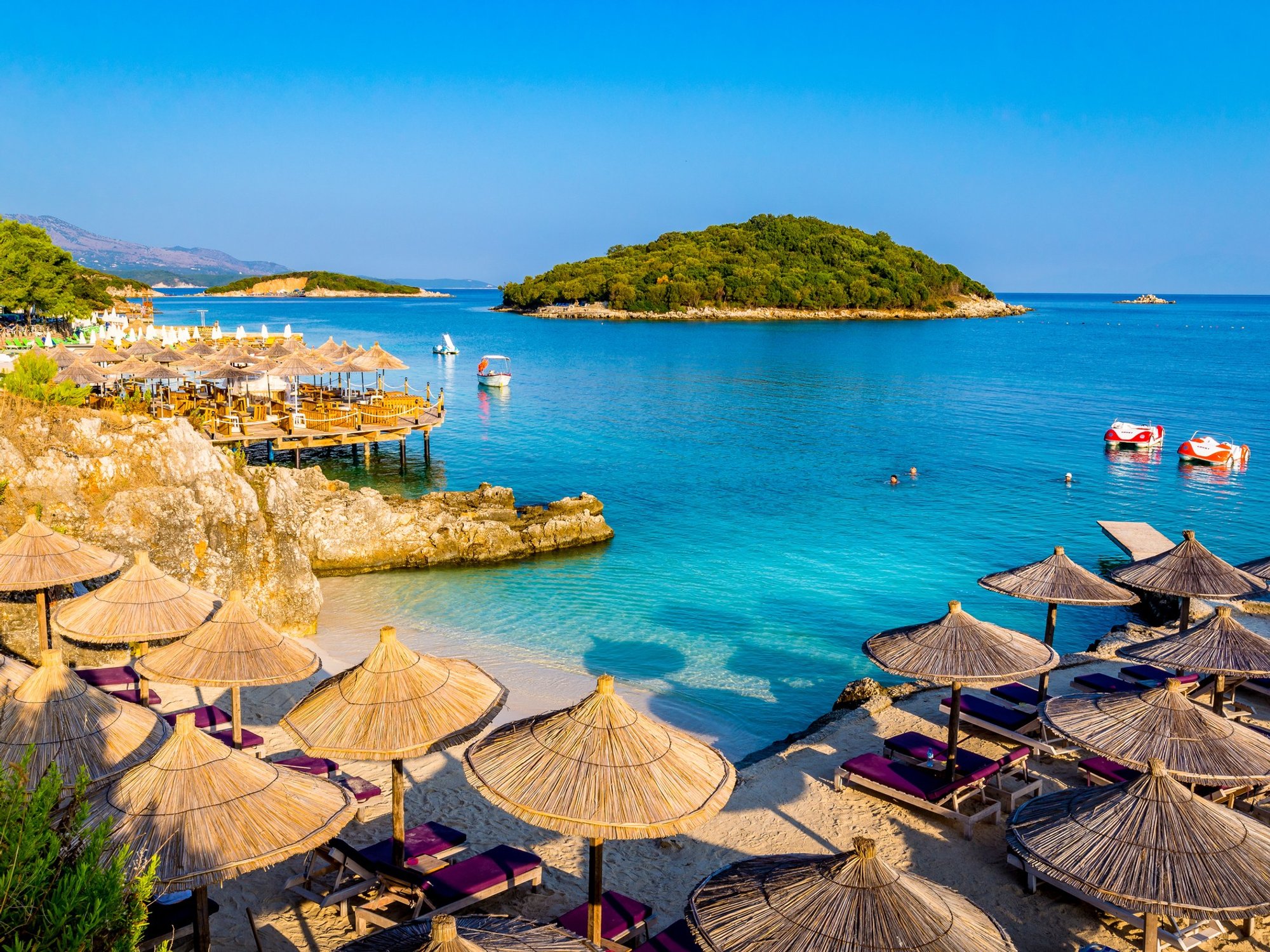Ksamil beach, Albania