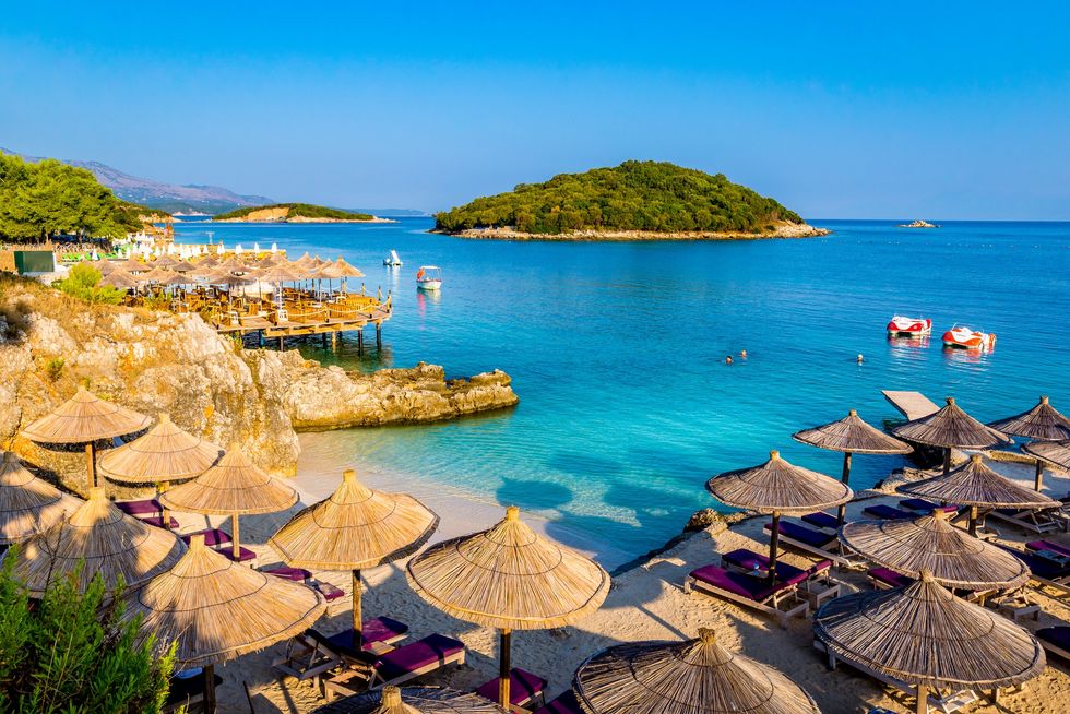 Ksamil beach, Albania