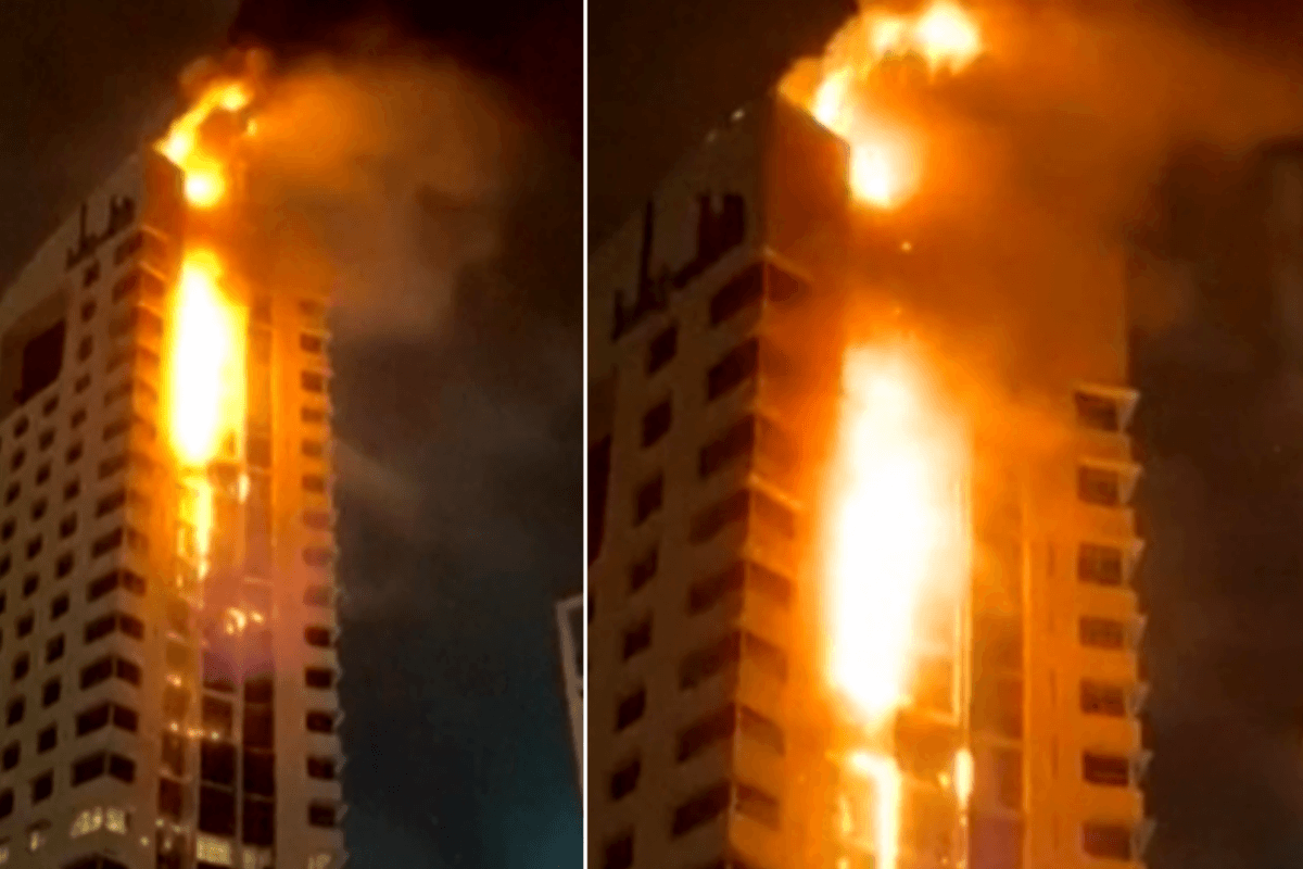 Kuwait Government building fire