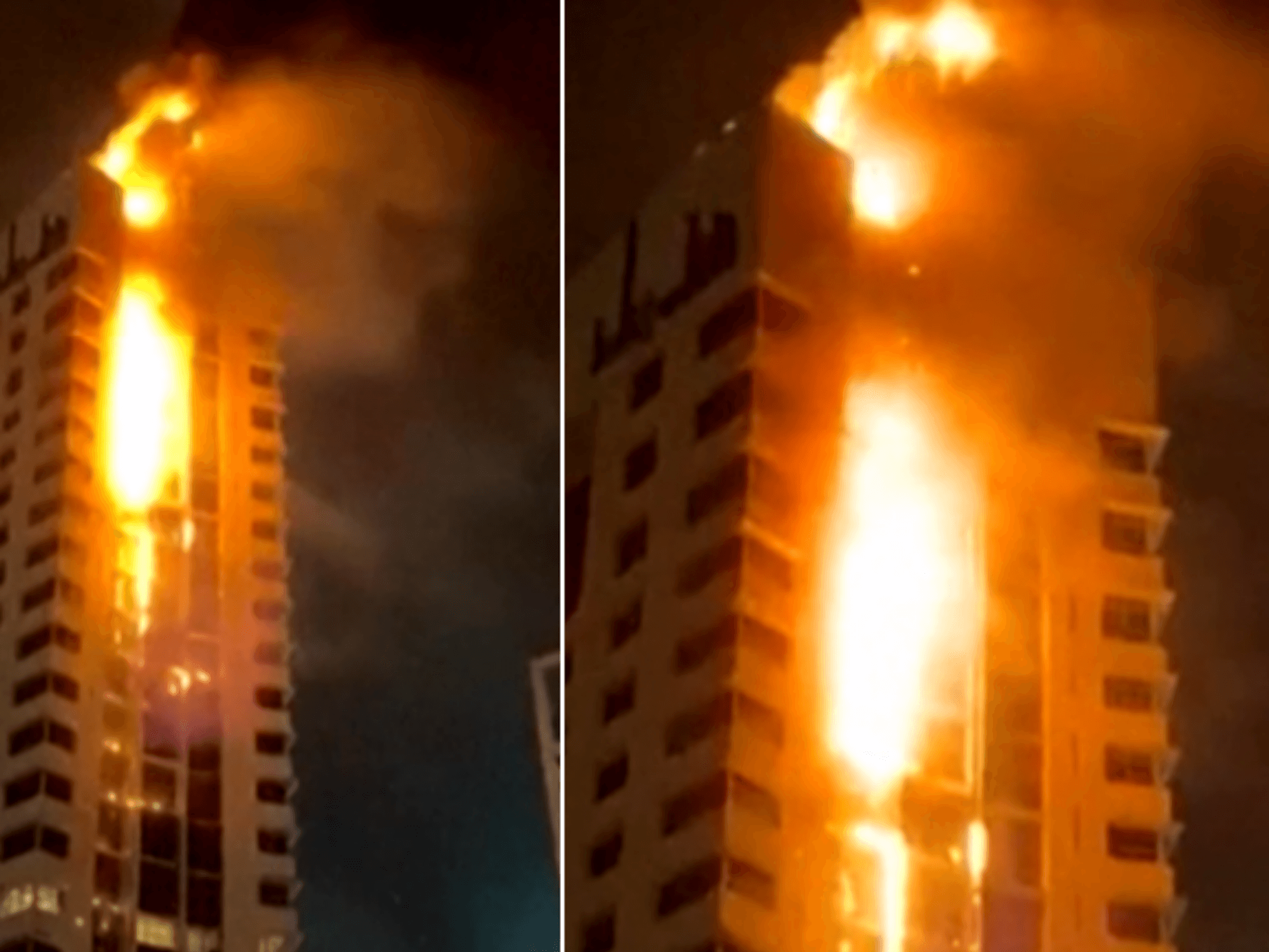 Kuwait Government building fire