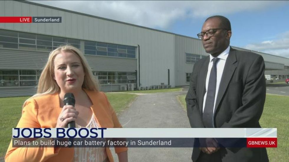 Sunderland's Brexit vote justified by new £1bn Nissan investment, Business Secretary tells GB News