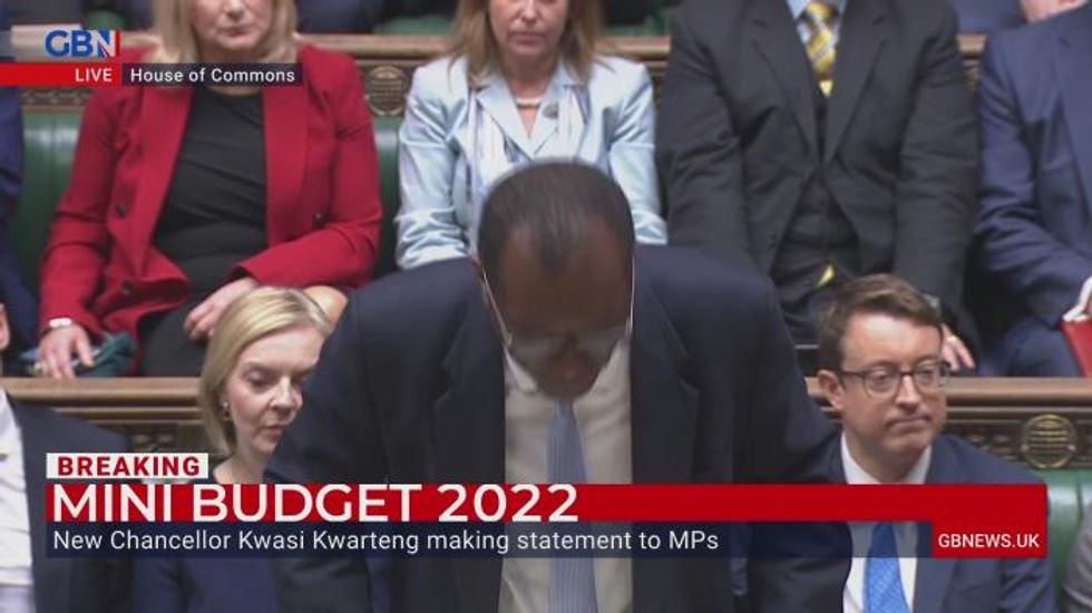 Pound plummets to 37-year low as Kwasi Kwarteng unveils mini-budget