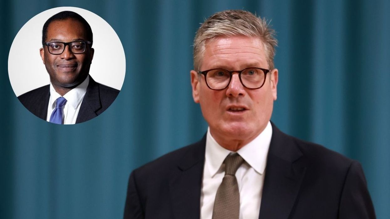 Kwasi Kwarteng and Keir Starmer