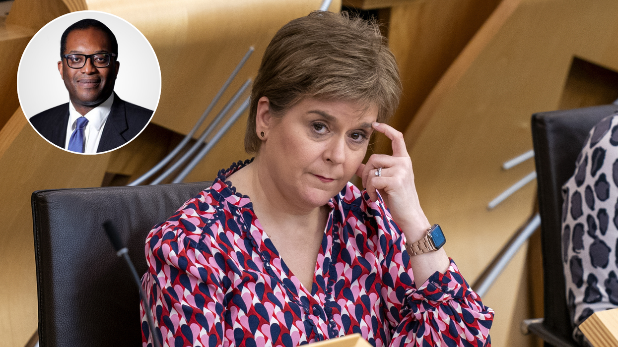 Kwasi Kwarteng and Nicola Sturgeon