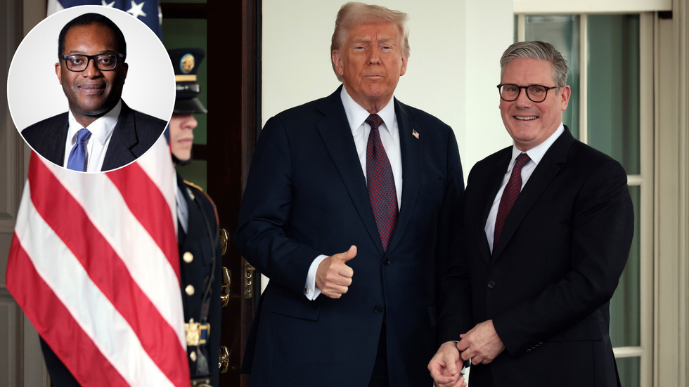 Kwasi Kwarteng, Donald Trump and Keir Starmer