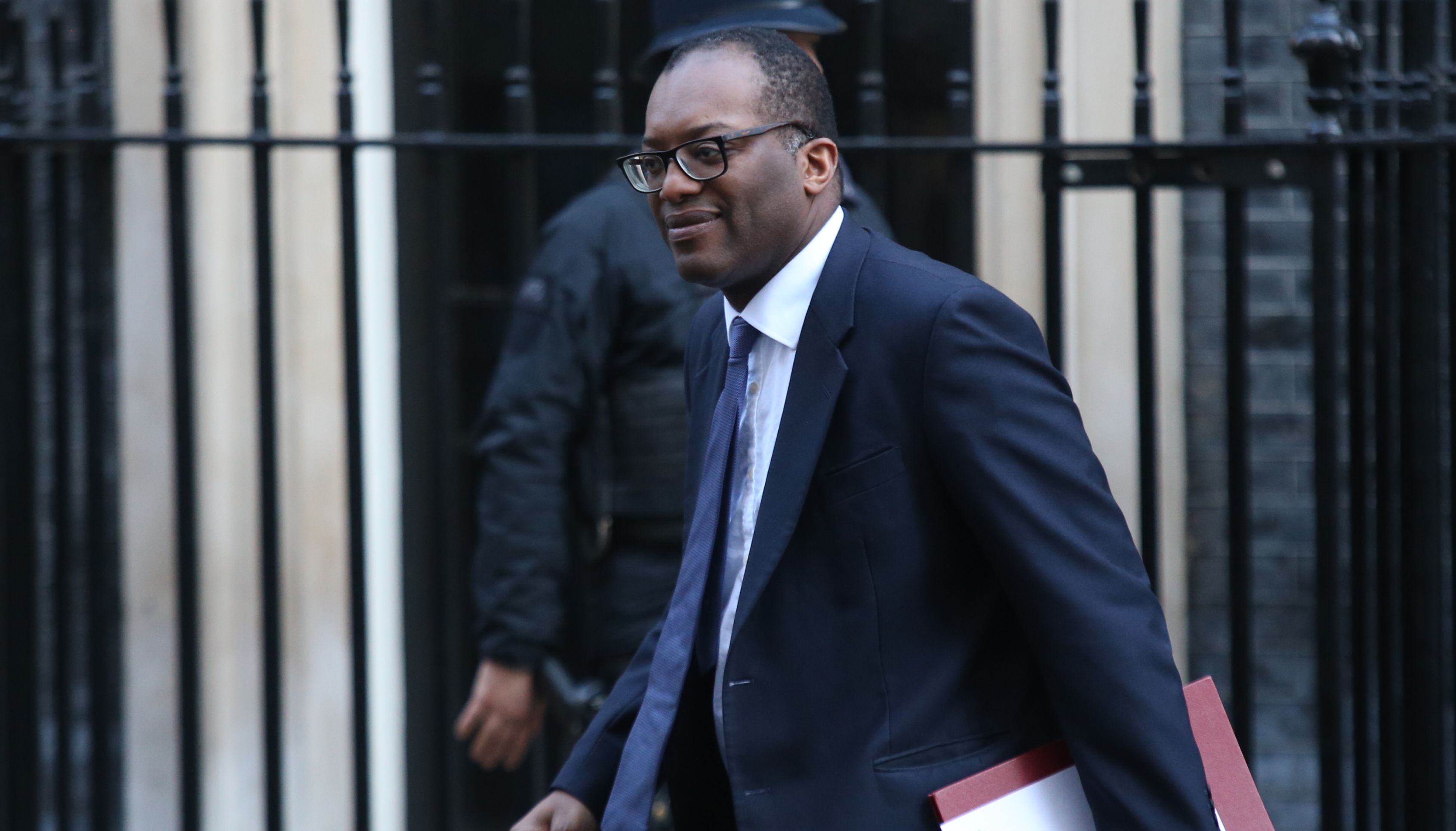 Kwasi Kwarteng, Secretary of State at the Department of Business, Energy and Industrial Strategy, leaves 10 Downing Street, London following the government's weekly Cabinet meeting. Picture date: Tuesday March 15, 2022.