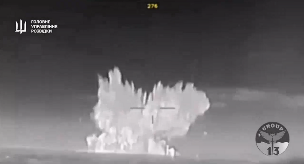 Kyiv's navy estimates that up to 40 crew members could have been aboard the ship when it was destroyed