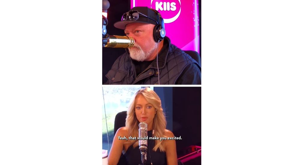 Kyle Sandilands and Jackie O