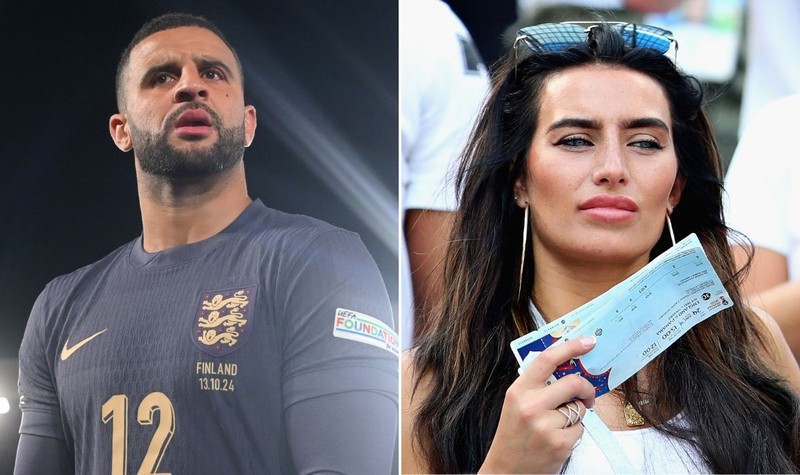 Kyle Walker's wife 'serves England star with divorce papers' with fight over £27m fortune set to begin