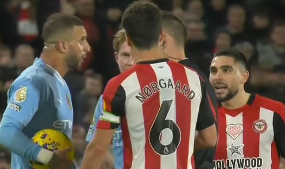 Kyle Walker Neal Maupay