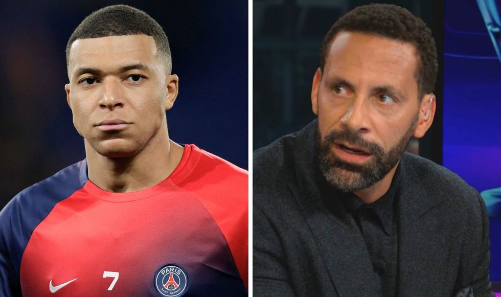 Kylian Mbappe and Rio Ferdinand
