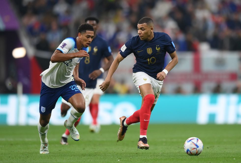 Kylian Mbappe Jude Bellingham