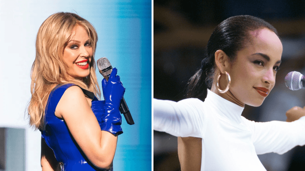 Kylie Minogue and Sade
