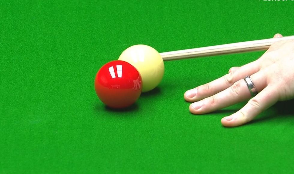 Kyren Wilson purposefully miscued the ball