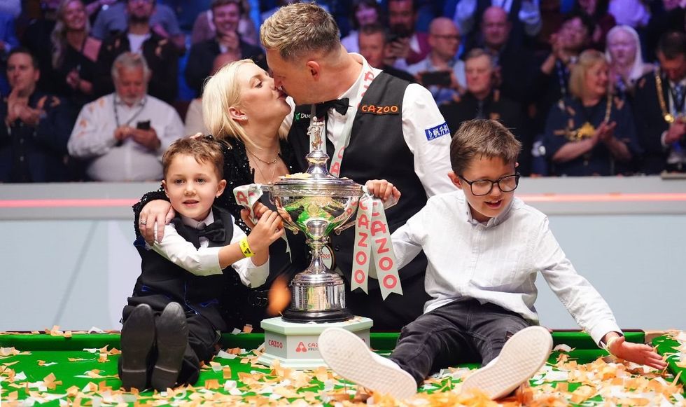 Kyren Wilson's wife has struggled with health problems recently
