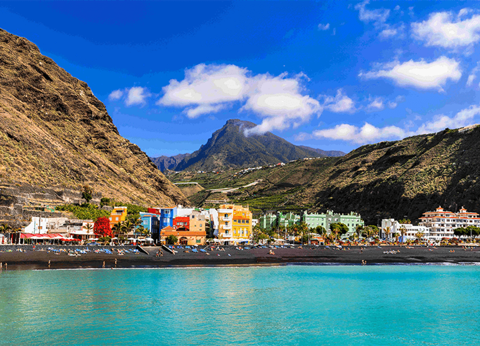 La Palma waters