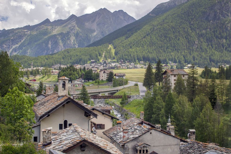 La Salle in Aosta Valley, Italy