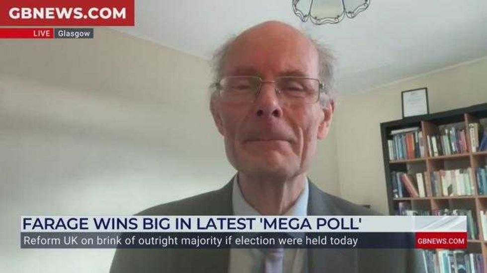 Labour and Tories ‘in so much trouble’ as bombshell figures put Reform on brink of outright majority, Britain’s top polling guru says