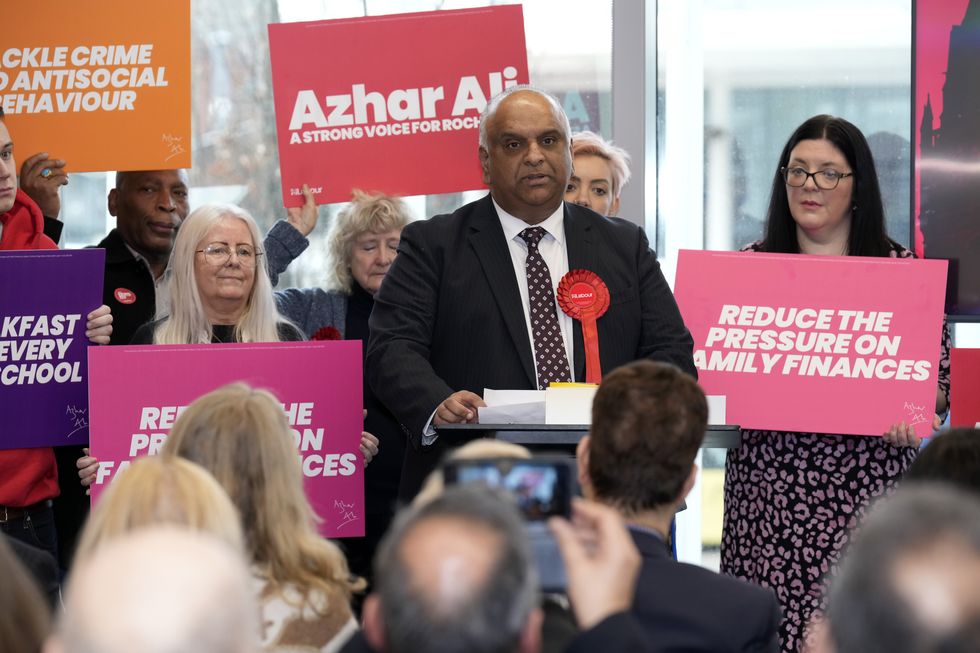 Labour candidate for Rochdale, Azhar Ali launches his by-election campaign
