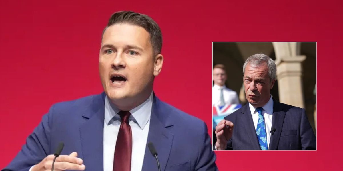 Labour Conference: Wes Streeting throws down gauntlet to ‘con artist’ Nigel Farage over NHS Labour Conference: Wes Streeting throws down gauntlet to ‘con artist’ Nigel Farage over NHS
