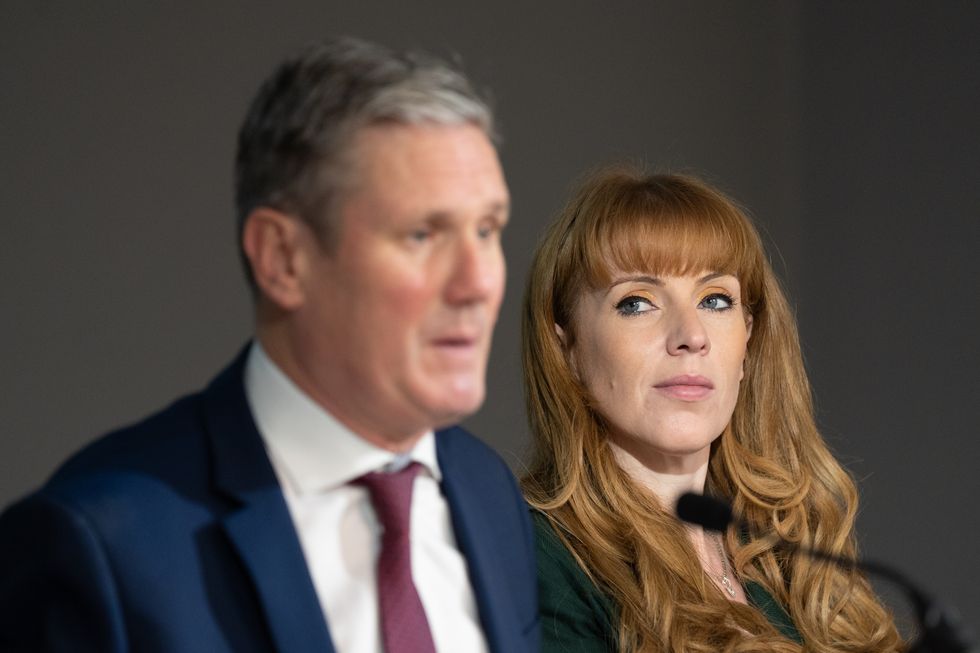 Labour leader, Sir Keir Starmer and Deputy Leader, Angela Rayner.