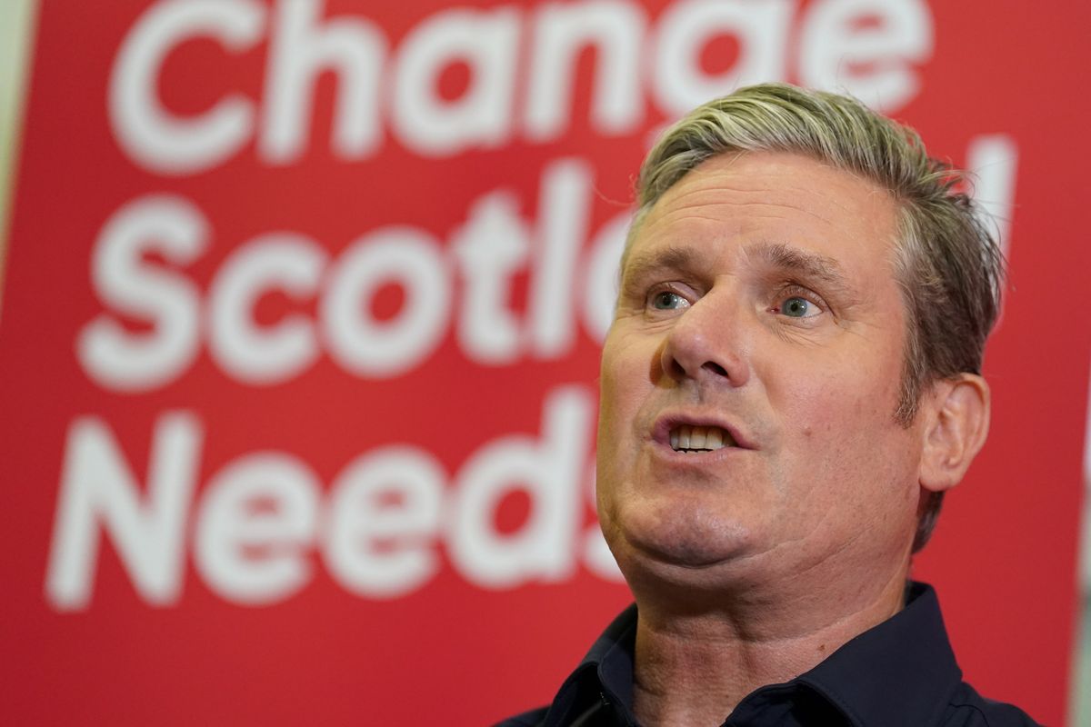 Labour leader Sir Keir Starmer holding an 'In Conversation' event in Glasgow to discuss what a Labour government would mean for the people of Scotland