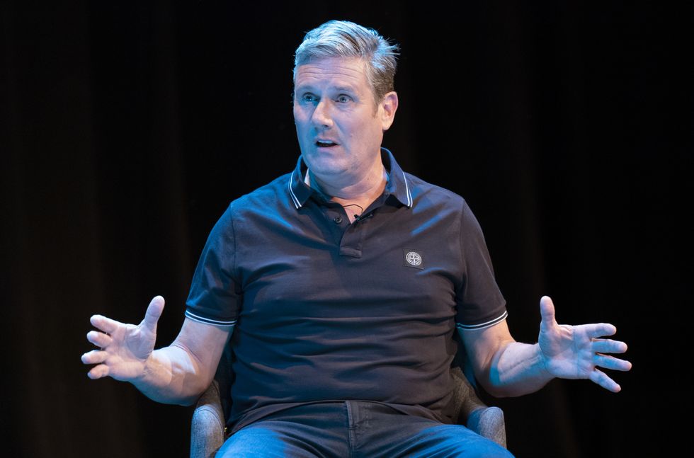 Labour leader Sir Keir Starmer is interviewed by Iain Dale during %22Iain Dale's All Talk with Sir Keir Starmer%22, at the Edinburgh International Conference Centre as part of the Edinburgh Festival Fringe. Picture date: Friday August 12, 2022.