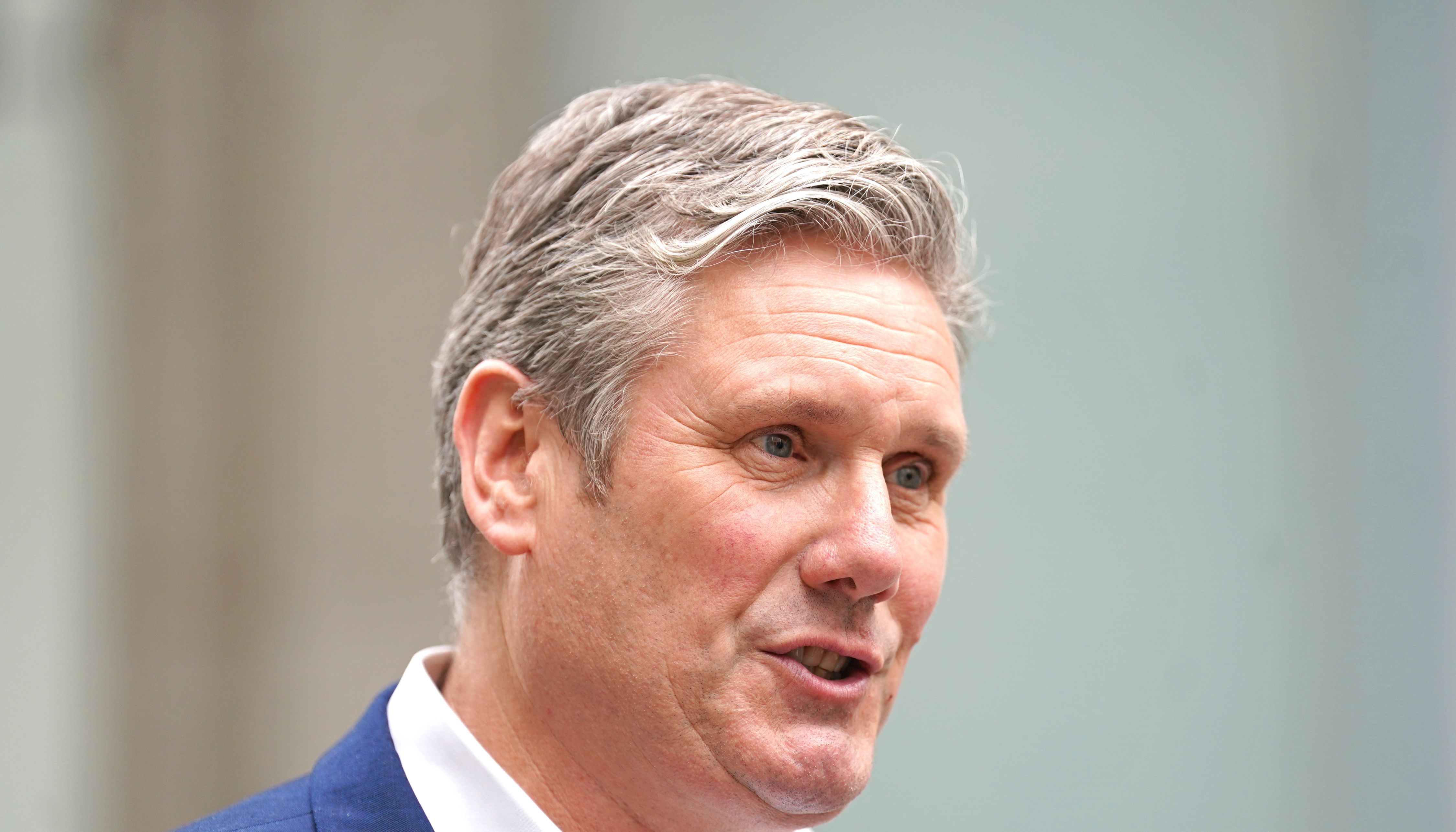 Labour leader Sir Keir Starmer makes a statement outside Labour Party headquarters in London, following the announcement that he is to be investigated by police amid allegations he broke lockdown rules last year, after receipt of %22significant new information%22