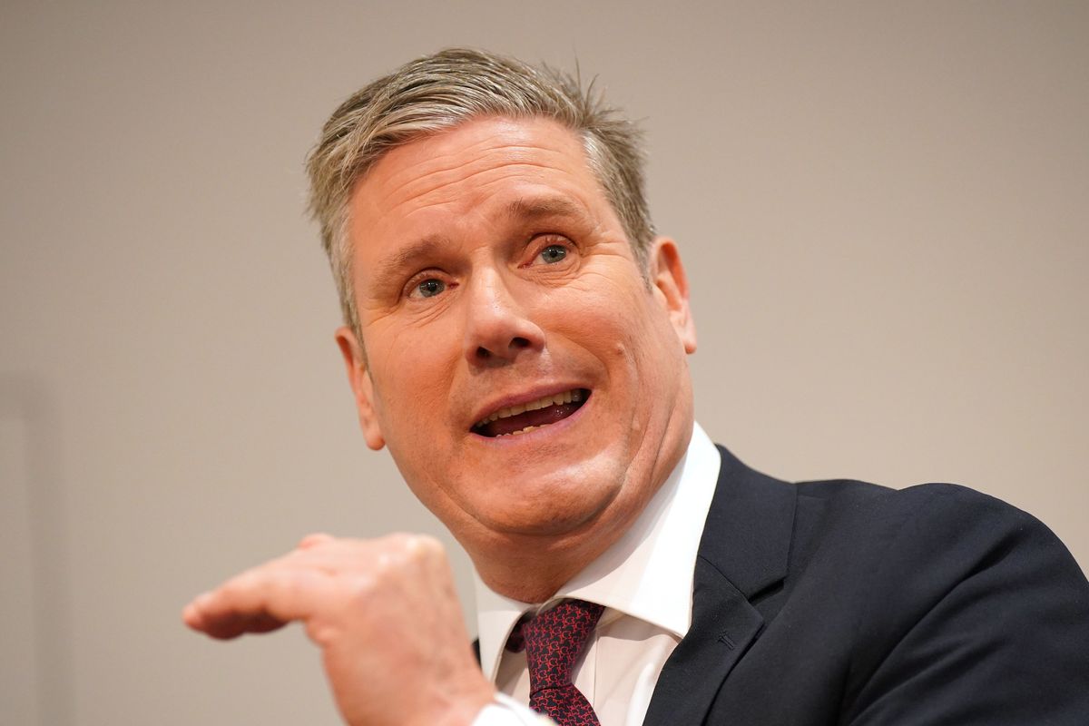 Labour leader Sir Keir Starmer speaking during the Progressive Britain conference at Congress House, central London