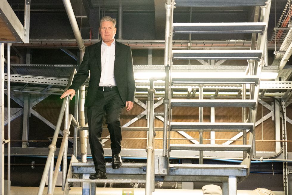 Labour leader Sir Keir Starmer visits Liverpool University's Energy Centre where he saw research into sustainable energy, during his attendance at the Labour Party Conference Liverpool. Picture date: Monday September 26, 2022.