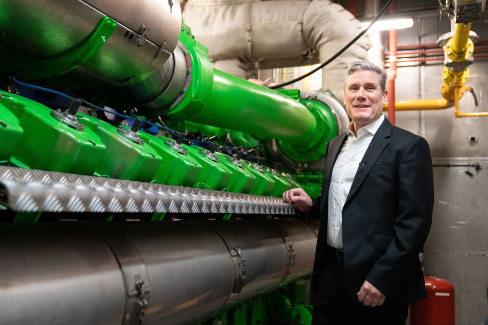 Labour leader Sir Keir Starmer visits Liverpool University's Energy Centre where he saw research into sustainable energy, during his attendance at the Labour Party Conference Liverpool. Picture date: Monday September 26, 2022.