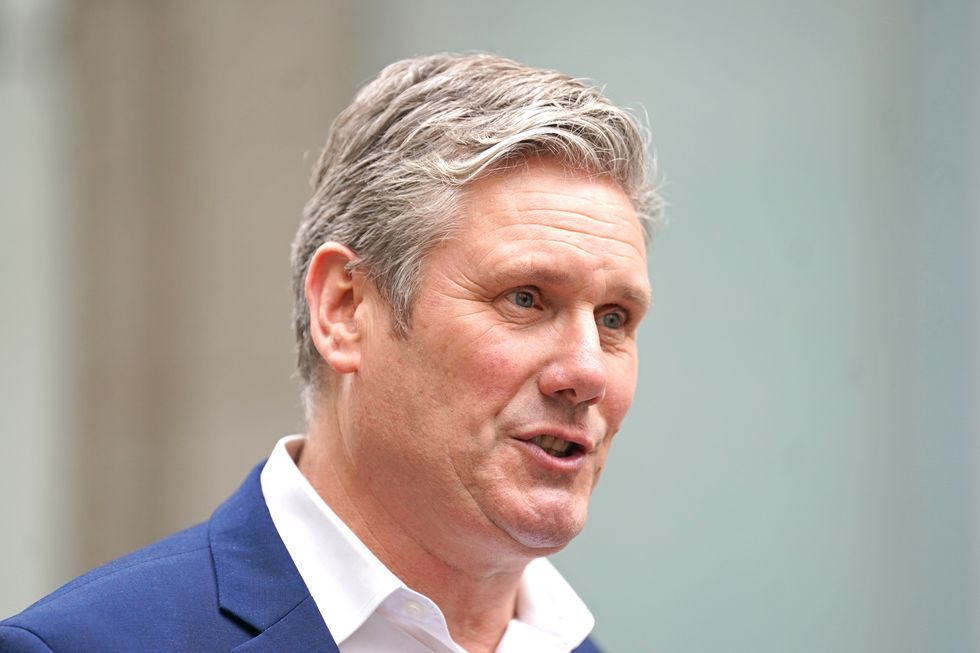 Labour leader Sir Keir Starmer.