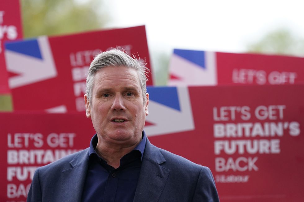 Labour leader Sir Keir Starmer