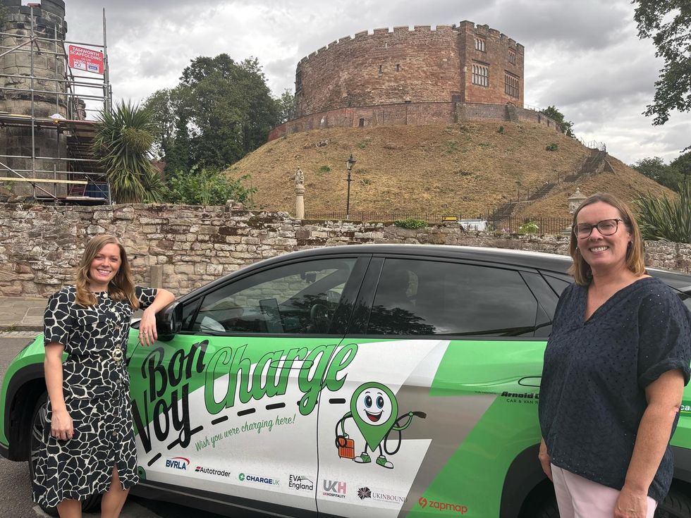Labour MP and Bon Voy Charge car