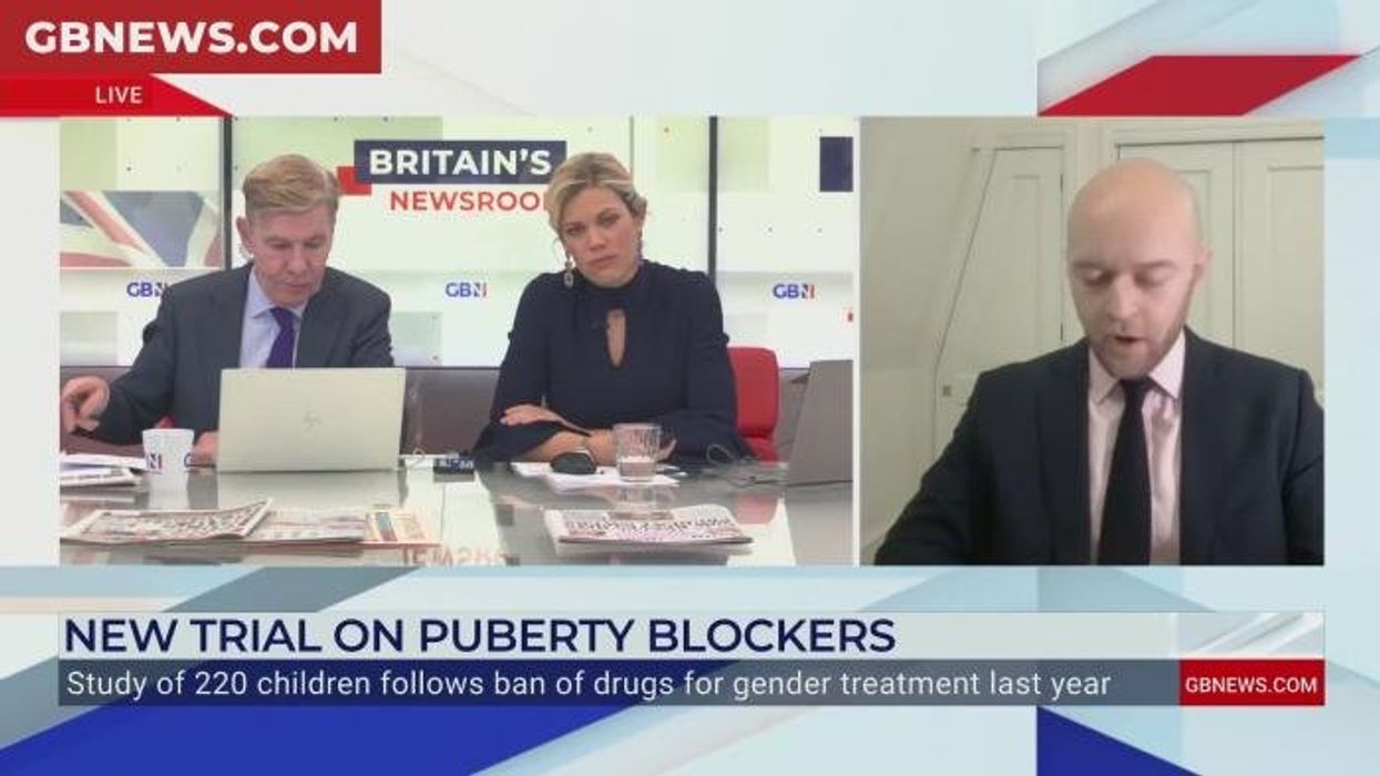 Labour MP blasts ‘morally wrong’ puberty-blocker trial as ‘shameful experiment’ in heated GB News rant