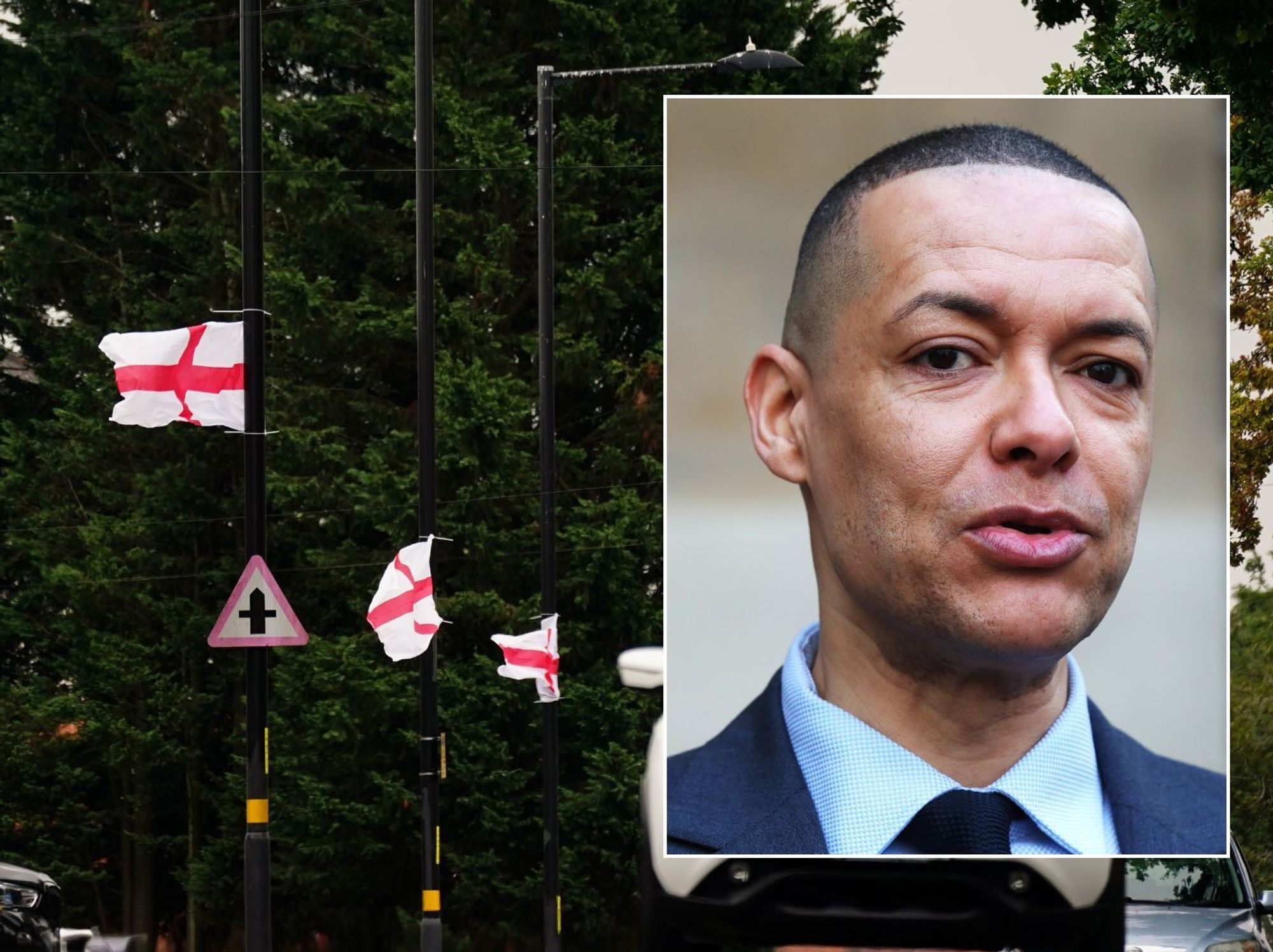 Labour MP brands Britons hanging St George's flags 'extremists' trying to 'mark territory'