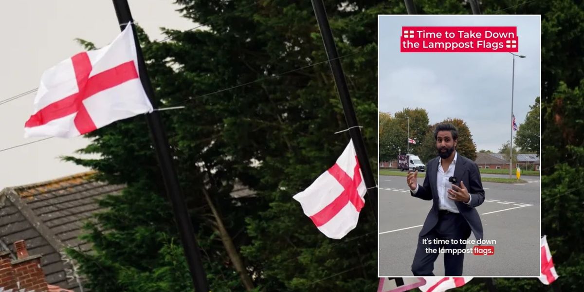 Labour MP calls for removal of ‘weird and tatty’ flags as Union Jack and St George’s Cross ‘make people feel uneasy’ Labour MP calls for removal of ‘weird and tatty’ flags as Union Jack and St George’s Cross ‘make people feel uneasy’