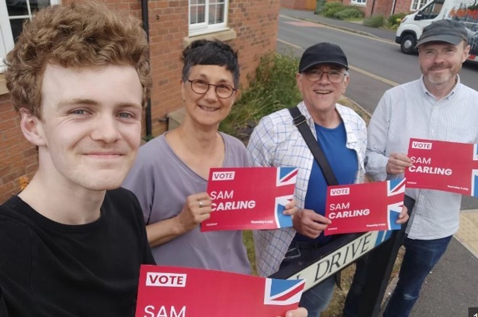 Labour MP for North West Cambridgeshire Sam Carling