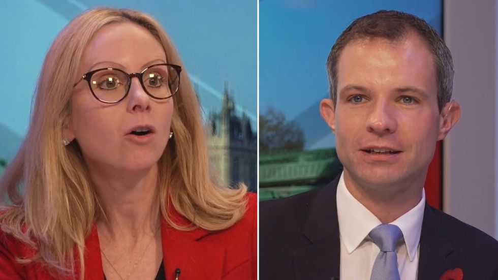 Labour MP Lucy Rigby and Conservative MP Andrew Bowie