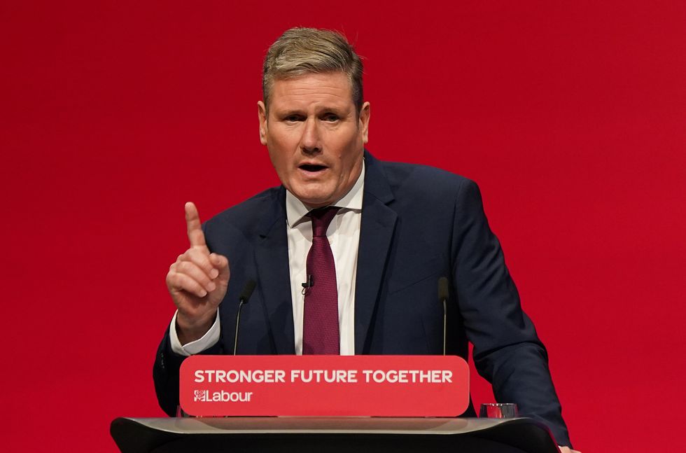 Labour party leader Sir Keir Starmer