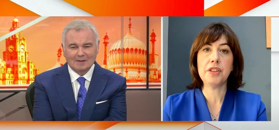 Labour's Lucy Powell in conversation with Eamonn Holmes