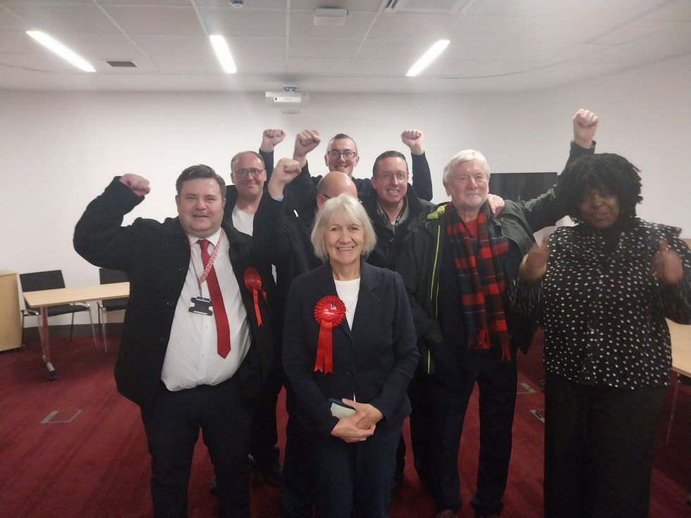 Labour's Sue Jeffrey won the seat on \u200bRedcar & Cleveland Council