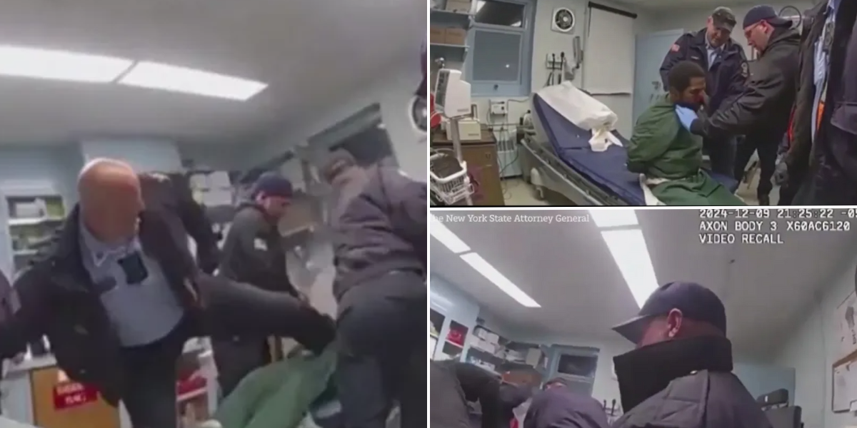 NextImg:Prison guards 'beat handcuffed inmate to death' as they kick and choke him in horrific attack