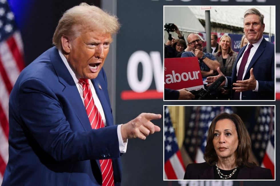 Labour staffers flood US to campaign for Harris just weeks after Starmer met Trump