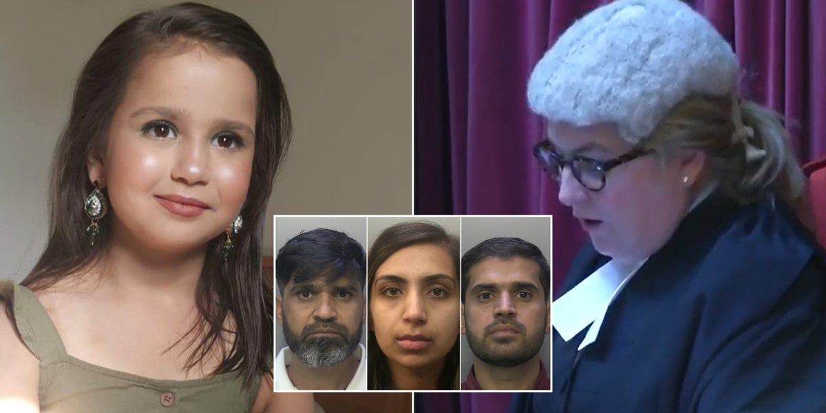 NextImg:Sara Sharif's father and stepmother lose appeal to reduce sentences as judge says they should have received whole life order